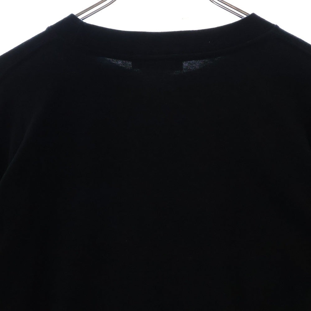 FUTURA LABORATORIES(フューチュラ・ラボラトリーズ) エイリアン プリント クルーネック長袖Tシャツ ロングスリーブ ロンT ブラック
