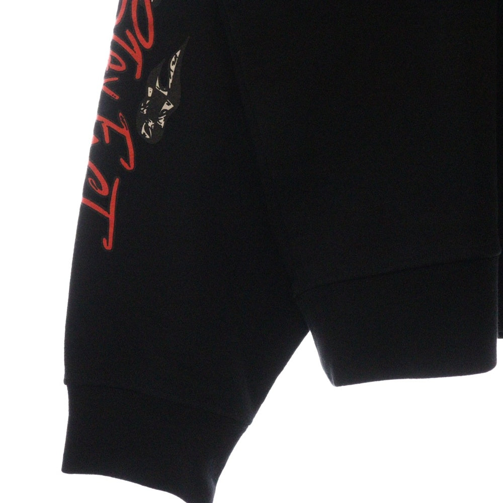 CHROME HEARTS(クロムハーツ) PPO STAY FAST RACE TEAM SWTSHRT MATTY BOY ステイファストプリントクルーネックスウェット トレーナー ブラック