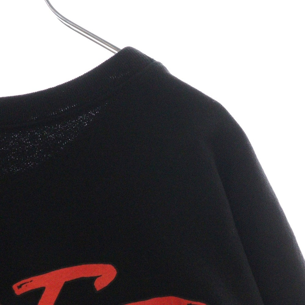 CHROME HEARTS(クロムハーツ) PPO STAY FAST RACE TEAM SWTSHRT MATTY BOY ステイファストプリントクルーネックスウェット トレーナー ブラック