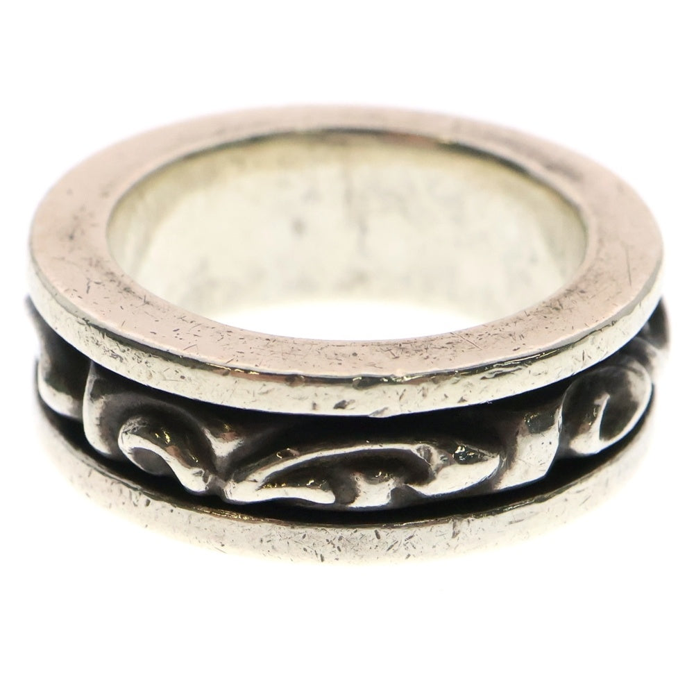 CHROME HEARTS(クロムハーツ) RING SPINNER SCROLL スピナースクロール シルバーリング シルバー