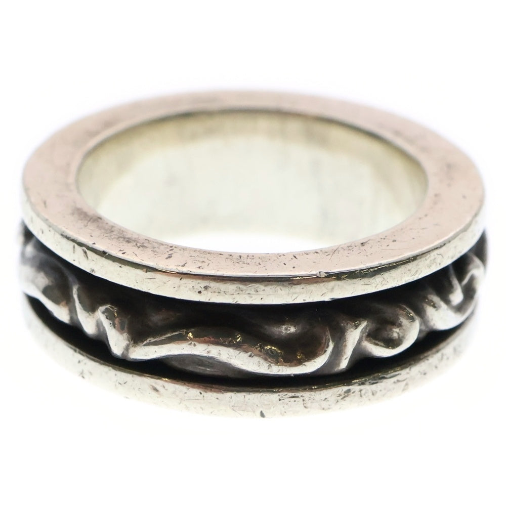 CHROME HEARTS(クロムハーツ) RING SPINNER SCROLL スピナースクロール シルバーリング シルバー