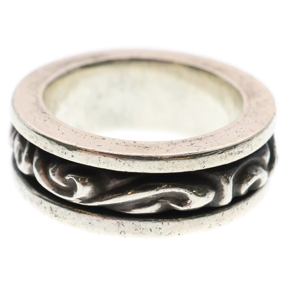 CHROME HEARTS(クロムハーツ) RING SPINNER SCROLL スピナースクロール シルバーリング シルバー