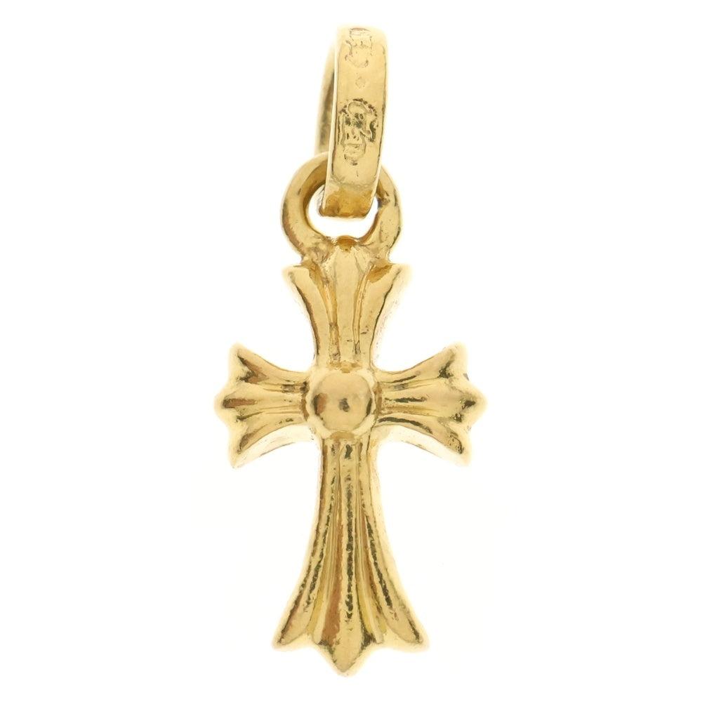 CHROME HEARTS(クロムハーツ) 22K CRS BBYFAT P/DIA ベイビーファットクロス PAVEダイヤ ペンダントトップ ゴールド BCA035