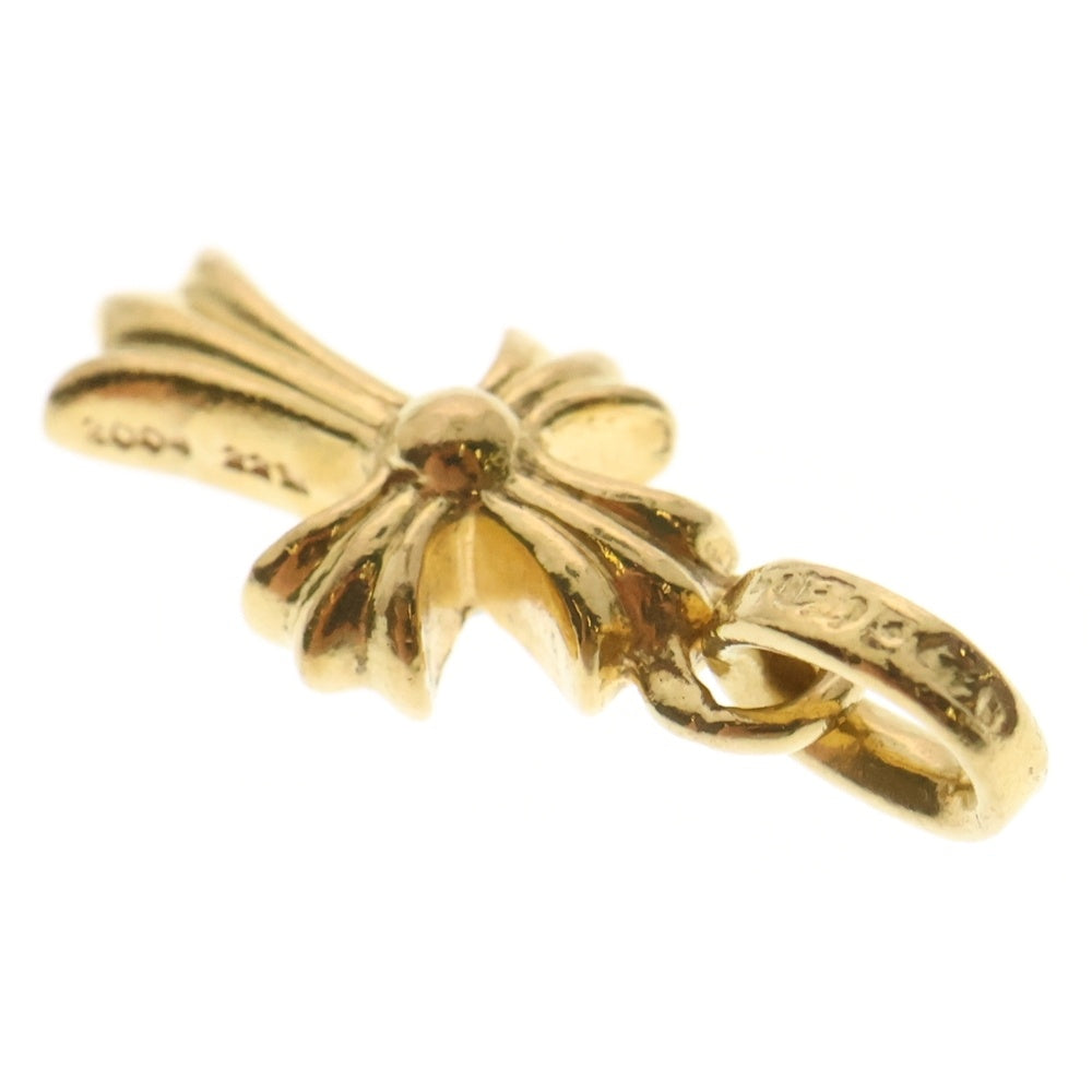 CHROME HEARTS(クロムハーツ) 22K CRS BBYFAT P/DIA ベイビーファットクロス PAVEダイヤ ペンダントトップ ゴールド BCA035