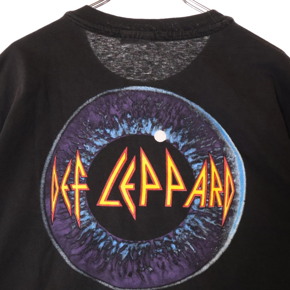 VINTAGE(ヴィンテージ) 90s DEF LEPPARD 1992 THE 7DAY WEEKEND デフレパード Tシャツ 半袖カットソー ブラック