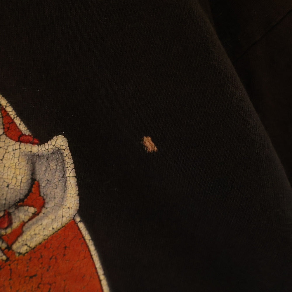 VINTAGE(ヴィンテージ) 90s PINK FLOYD THE WALL LS DELTA ピンクフロイド プリント長袖Tシャツ カットソー ブラック