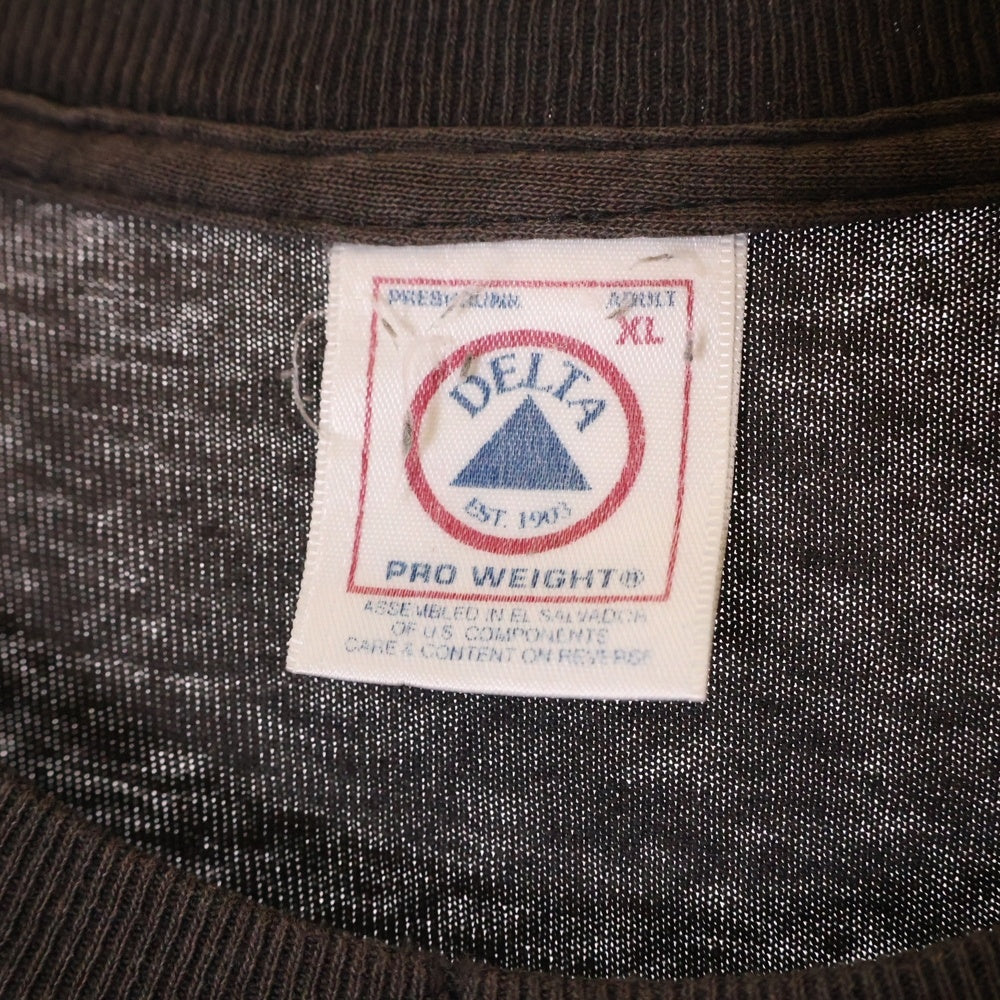 VINTAGE(ヴィンテージ) 90s PINK FLOYD THE WALL LS DELTA ピンクフロイド プリント長袖Tシャツ カットソー ブラック