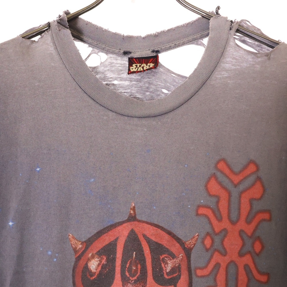 VINTAGE(ヴィンテージ) 00S STARWARS DARTH MAUL スターウォーズ ダースモール フロントプリント 半袖Tシャツ カットソー