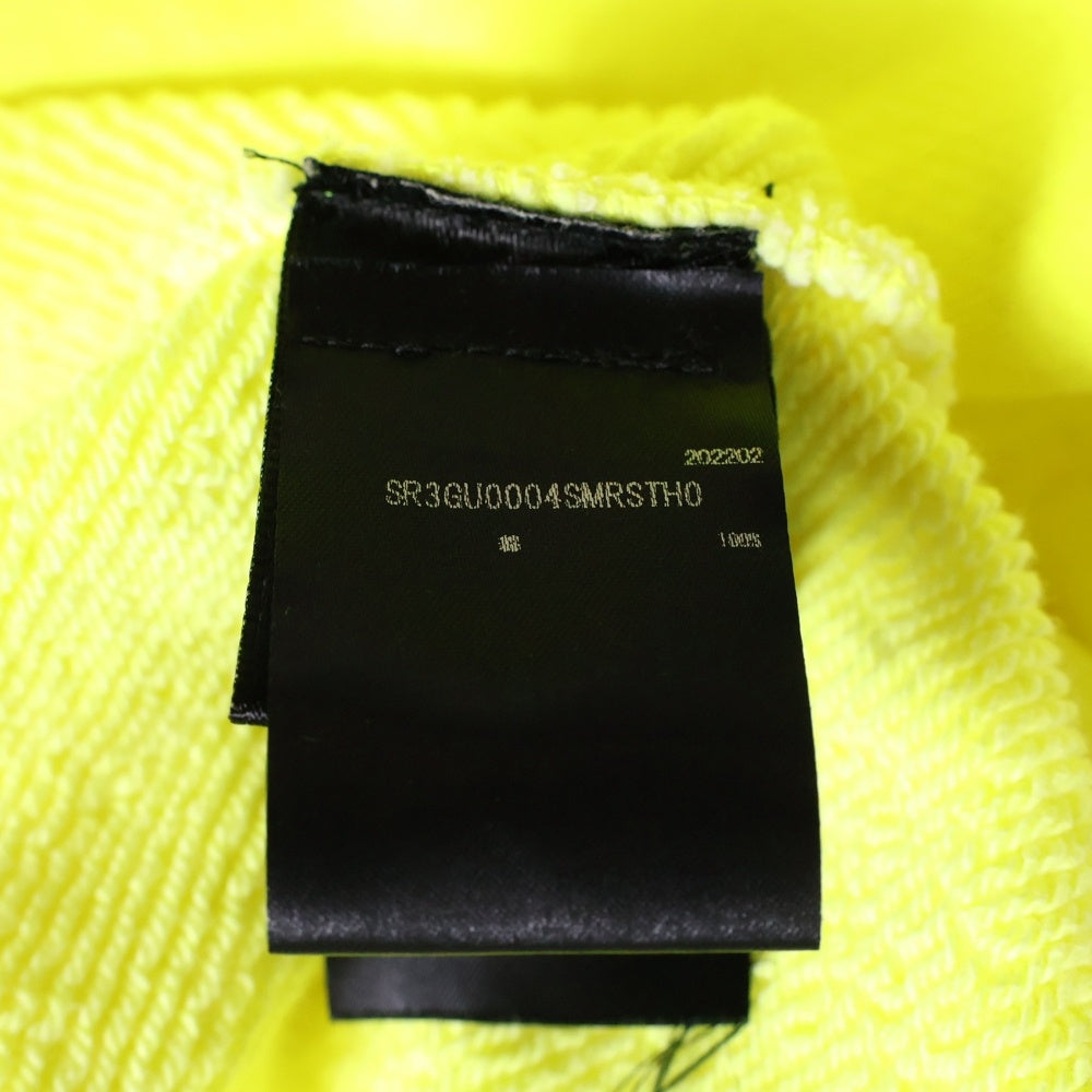 AMIRI(アミリ) コットンクルーネック ロゴプリント スウェットトレーナー イエロー SR3GU0004SMRSTH0