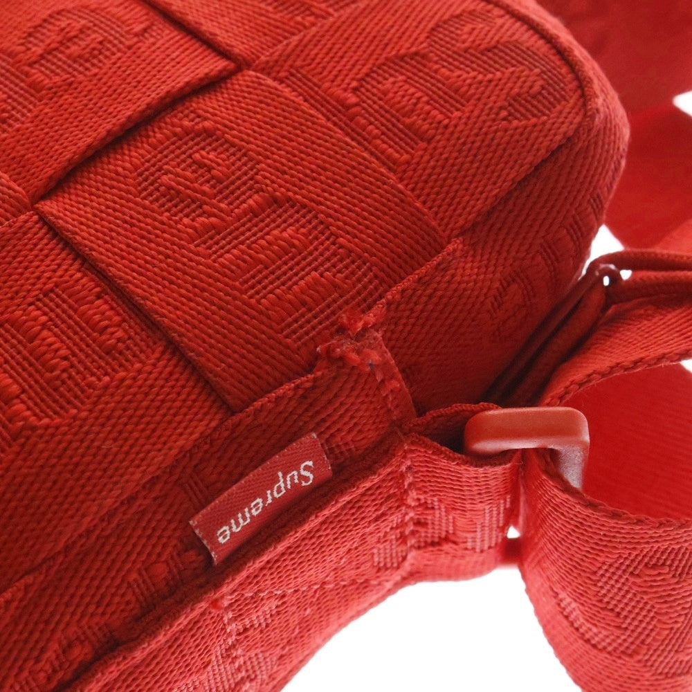 SUPREME(シュプリーム) 23SS Woven Shoulder Bag ウーブン ショルダーバッグ レッド