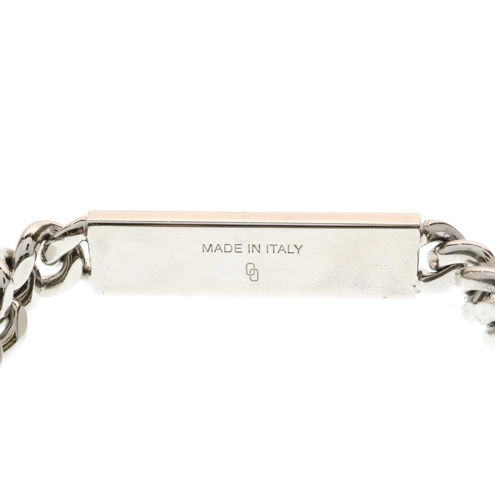 1017 ALYX 9SM(アリクス) 22SS LEATHER ID NECKLACE AAUJW0148OT01 レザー チョーカー ネックレス ブラック/シルバー