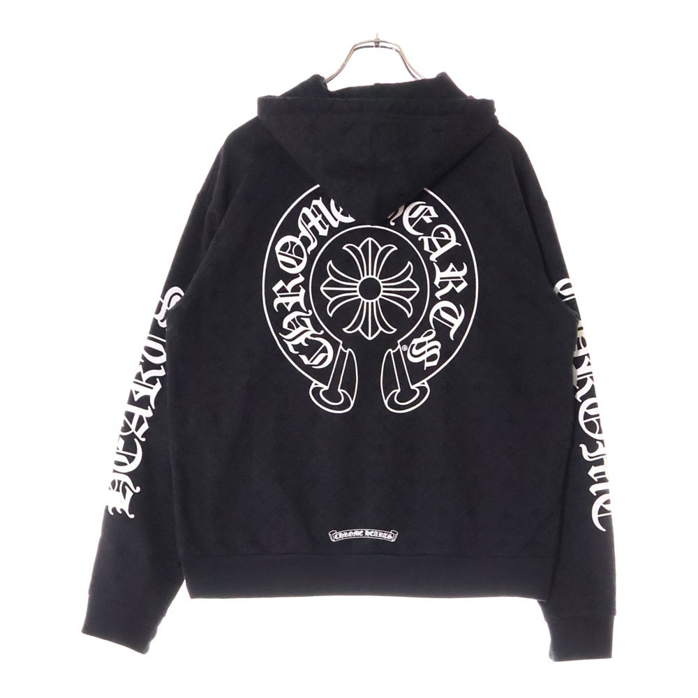 CHROME HEARTS(クロムハーツ) SWTSHRT PLVR CHプラス総柄プルオーバーパーカーブラック