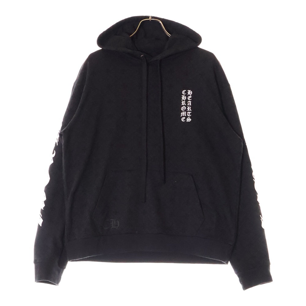 CHROME HEARTS(クロムハーツ) SWTSHRT PLVR CHプラス総柄プルオーバーパーカーブラック