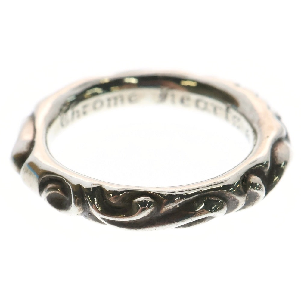 CHROME HEARTS(クロムハーツ) SCRL BAND スクロールバンド リング シルバー BCA351