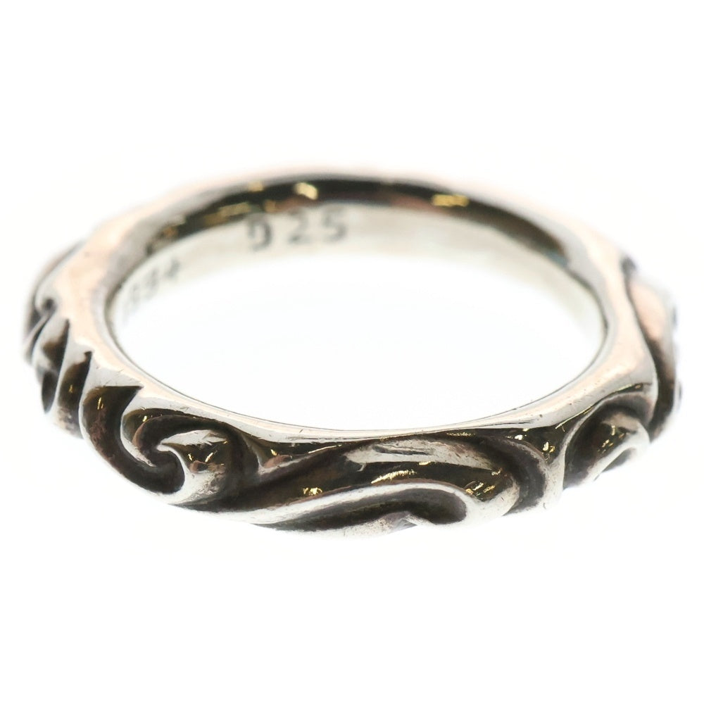 CHROME HEARTS(クロムハーツ) SCRL BAND スクロールバンド リング シルバー BCA351
