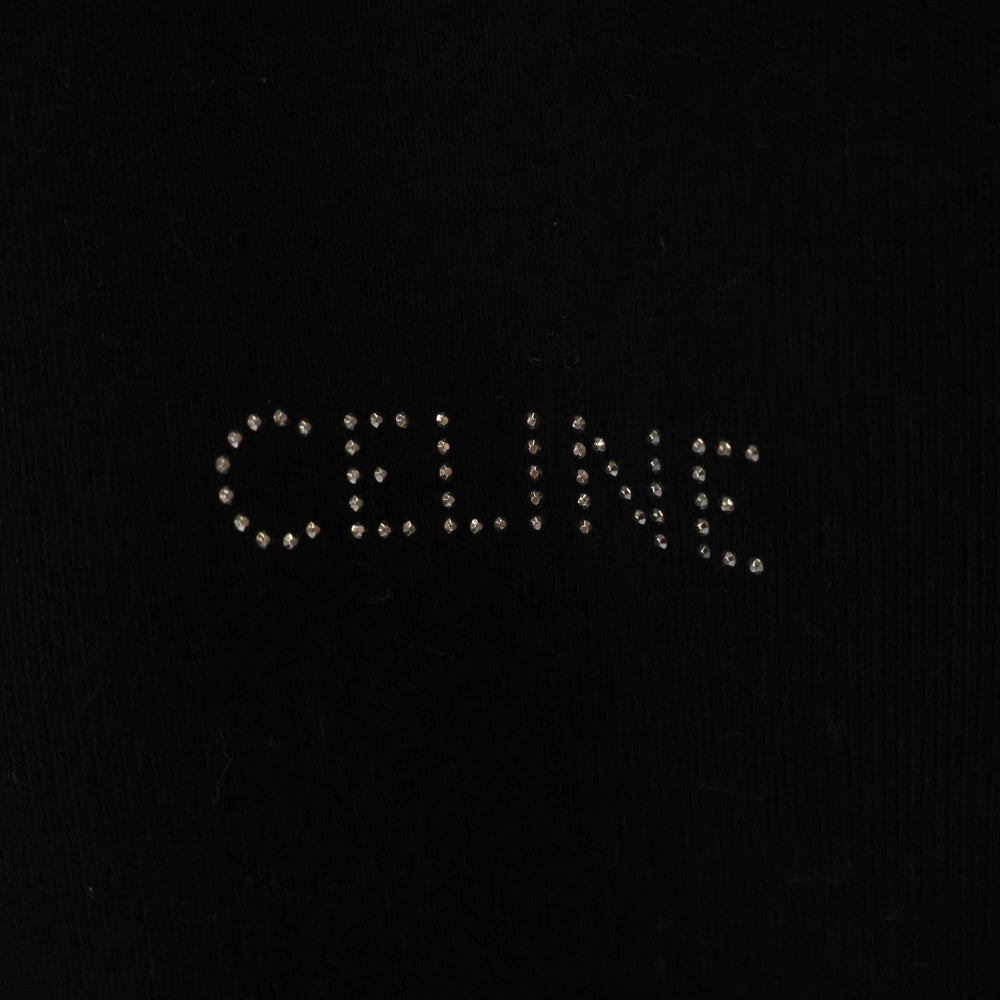 CELINE(セリーヌ) ロゴスタッズスウェットトレーナー ブラック 2Y960670Q