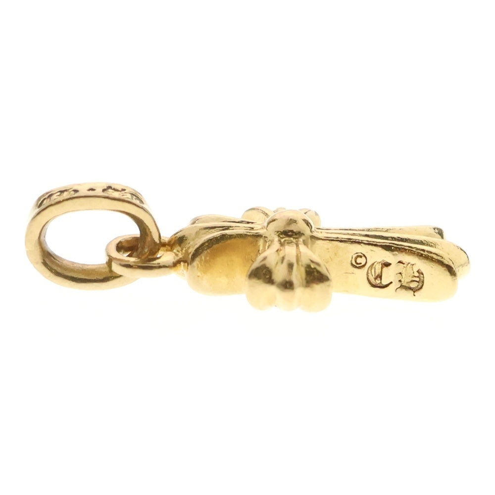 CHROME HEARTS(クロムハーツ) 22K CRS BBYFAT P/DIA ベイビーファットクロス PAVEダイヤ ペンダントトップ ゴールド BCA035