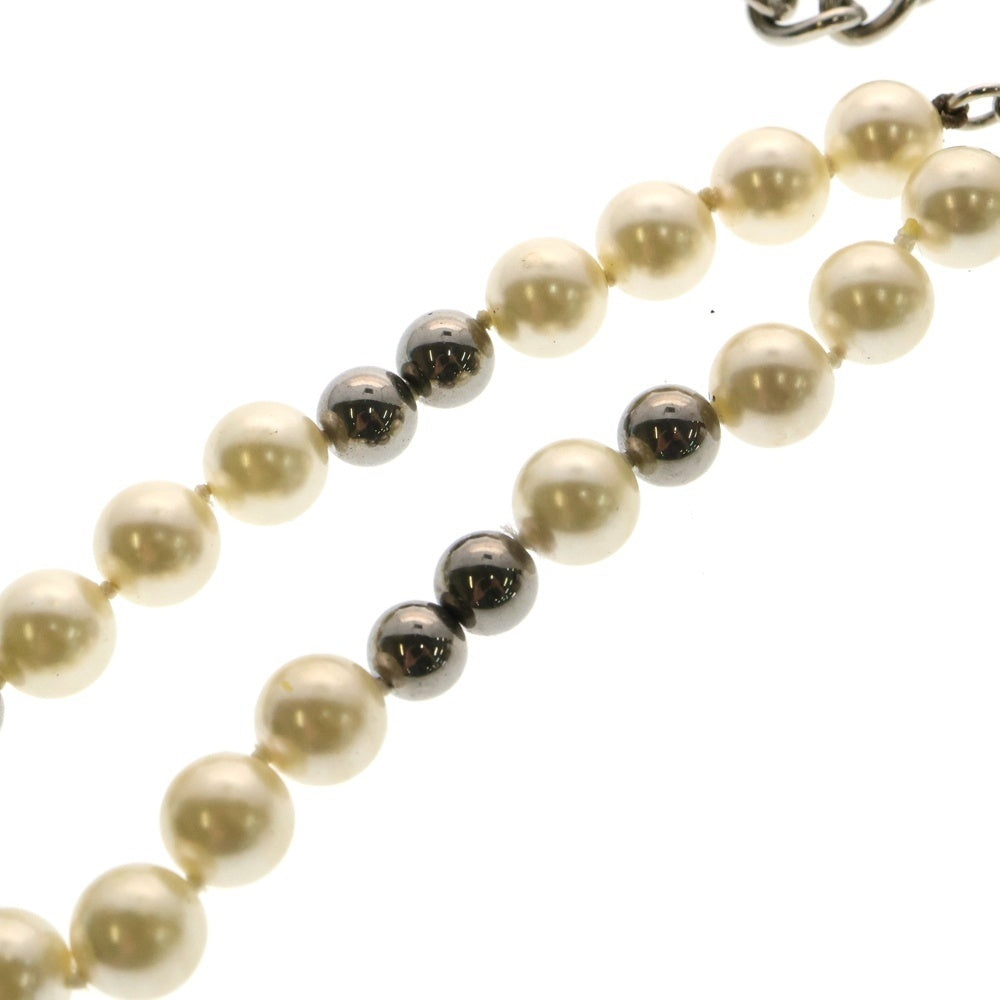 CHANEL(シャネル) ココマーク パールネックレス シルバー
