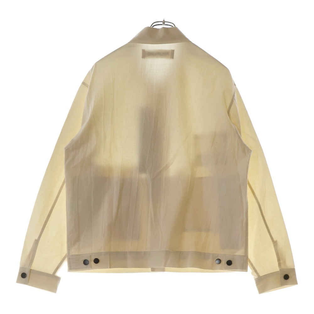 POLYPLOID(ポリプロイド) J JACKET A コットン ジャケット ホワイト 08-A-10
