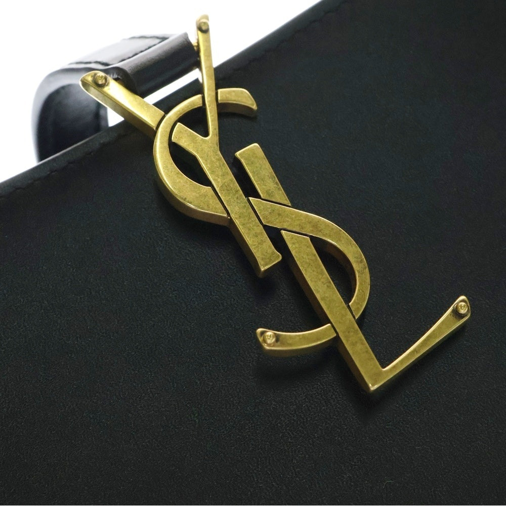 SAINT LAURENT PARIS(サンローランパリ) サンカセット レザー ショルダーバッグ ブラック 657228