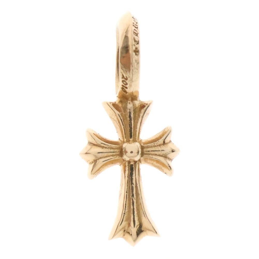 CHROME HEARTS(クロムハーツ) 22K STACK CH CROSS V2 CHクロススタックチャーム ペンダントトップ ゴールド BCA050