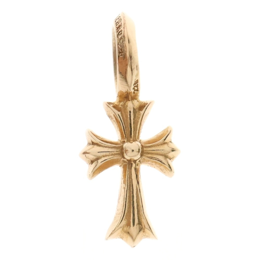 CHROME HEARTS(クロムハーツ) 22K STACK CH CROSS V2 CHクロススタックチャーム ペンダントトップ ゴールド BCA050