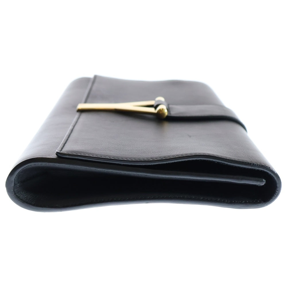 SAINT LAURENT PARIS(サンローランパリ) Yライン レザー クラッチバッグ ブラック 311213
