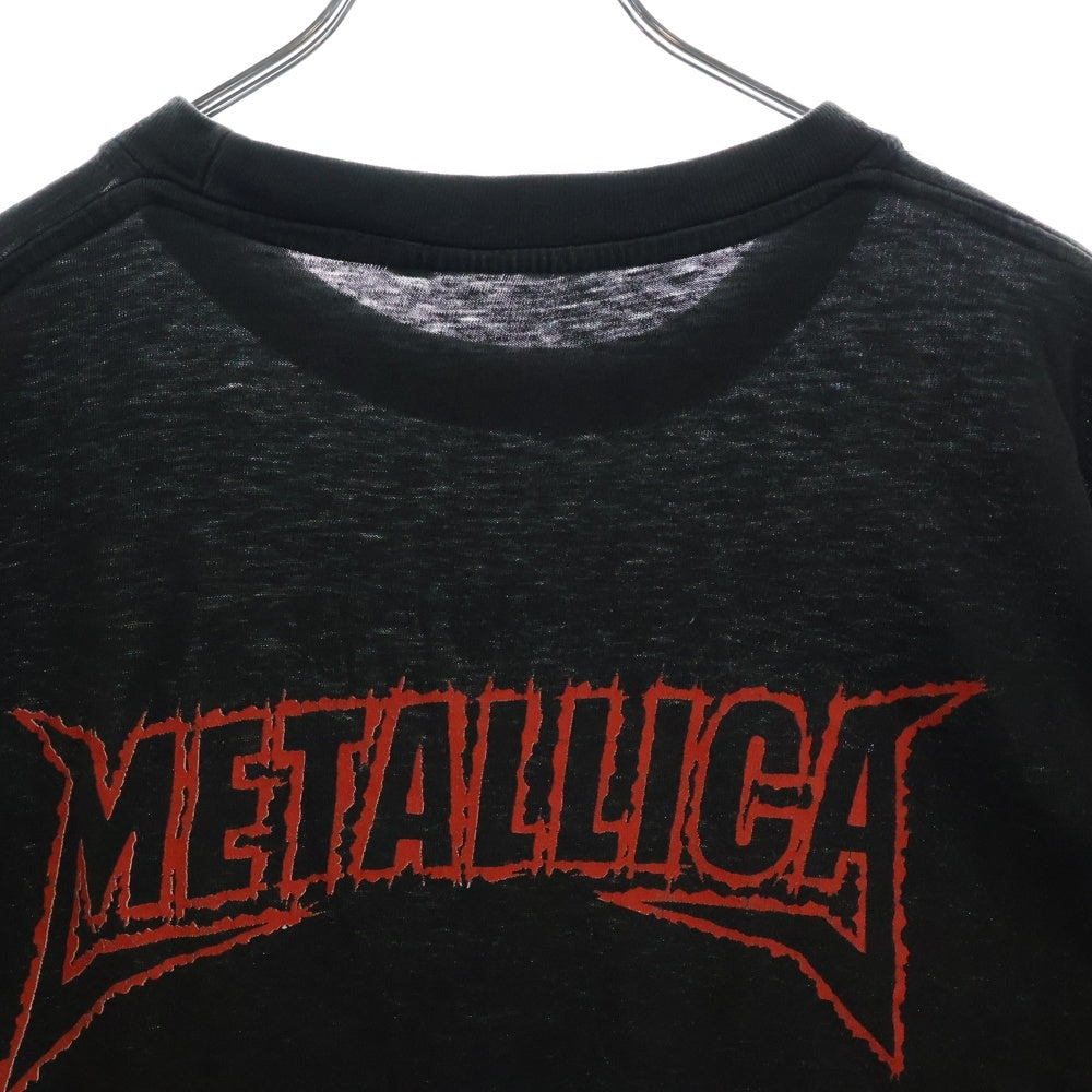 VINTAGE(ヴィンテージ) 00S METALLICA Eagle Europe bootleg メタリカ ヨーロッパブートレグ イーグルプリント 半袖Tシャツ ブラック