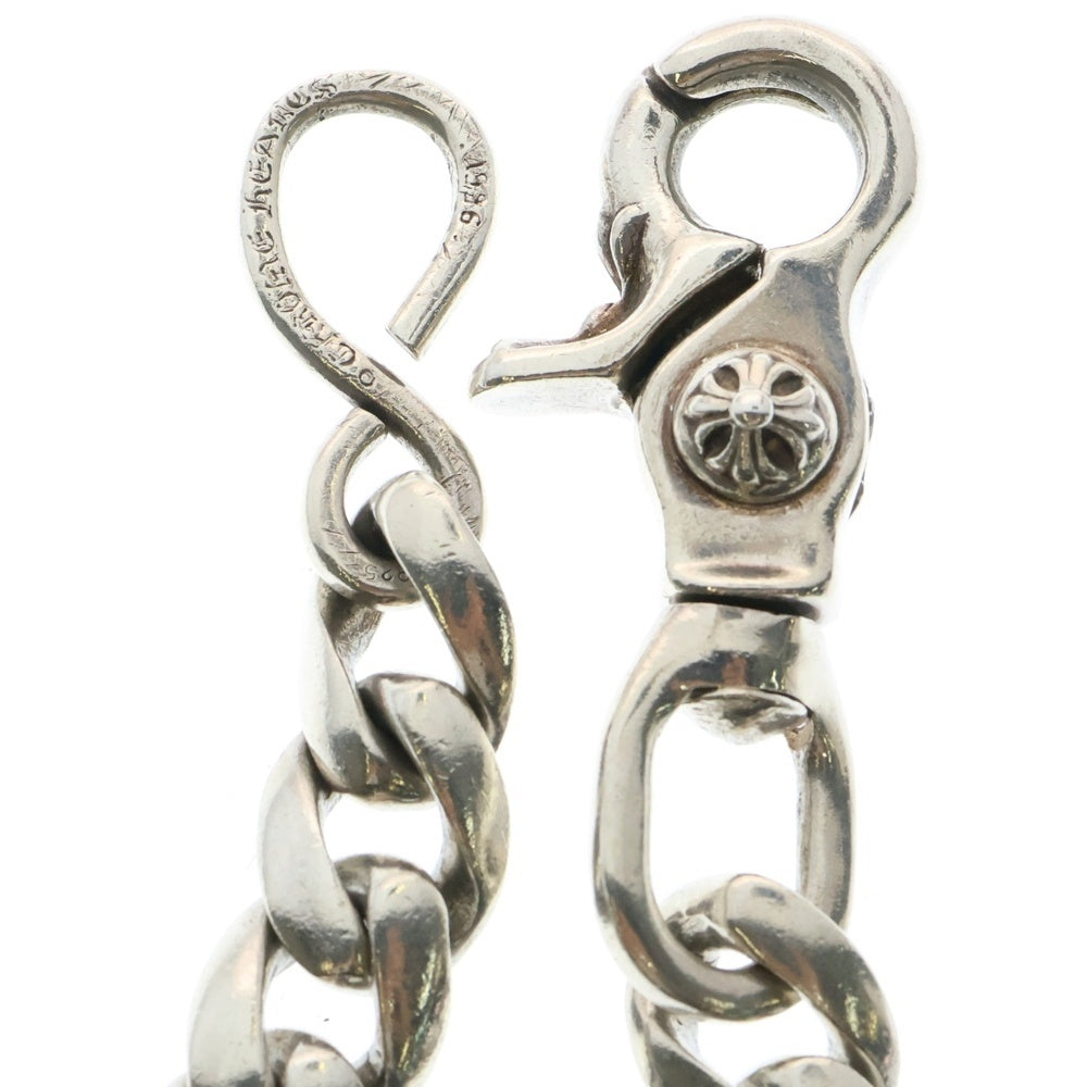 CHROME HEARTS(クロムハーツ) CLASSIC SHORT-S/ 1クリップショートクラシック ウォレットチェーン シルバー BCA067
