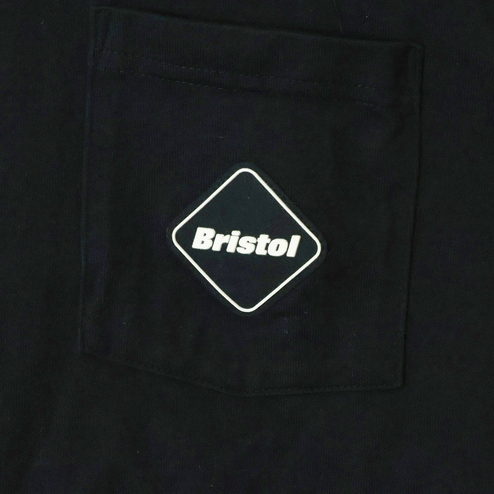 F.C.R.B./F.C.Real Bristol/FCRB(エフシーアールビー/エフシーレアルブリストル) 19SS Star Tee バックスターロゴ半袖Tシャツ ブラック FCRB-190066