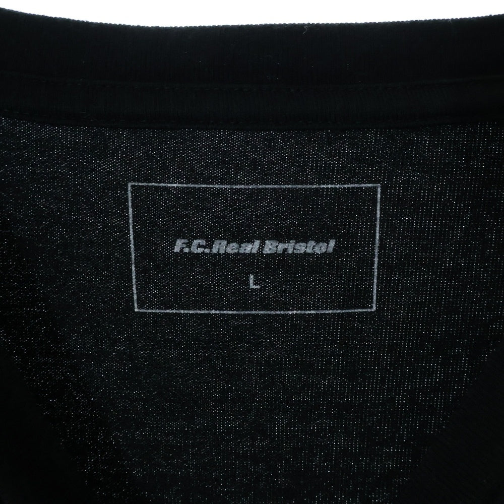 F.C.R.B./F.C.Real Bristol/FCRB(エフシーアールビー/エフシーレアルブリストル) 19SS Star Tee バックスターロゴ半袖Tシャツ ブラック FCRB-190066