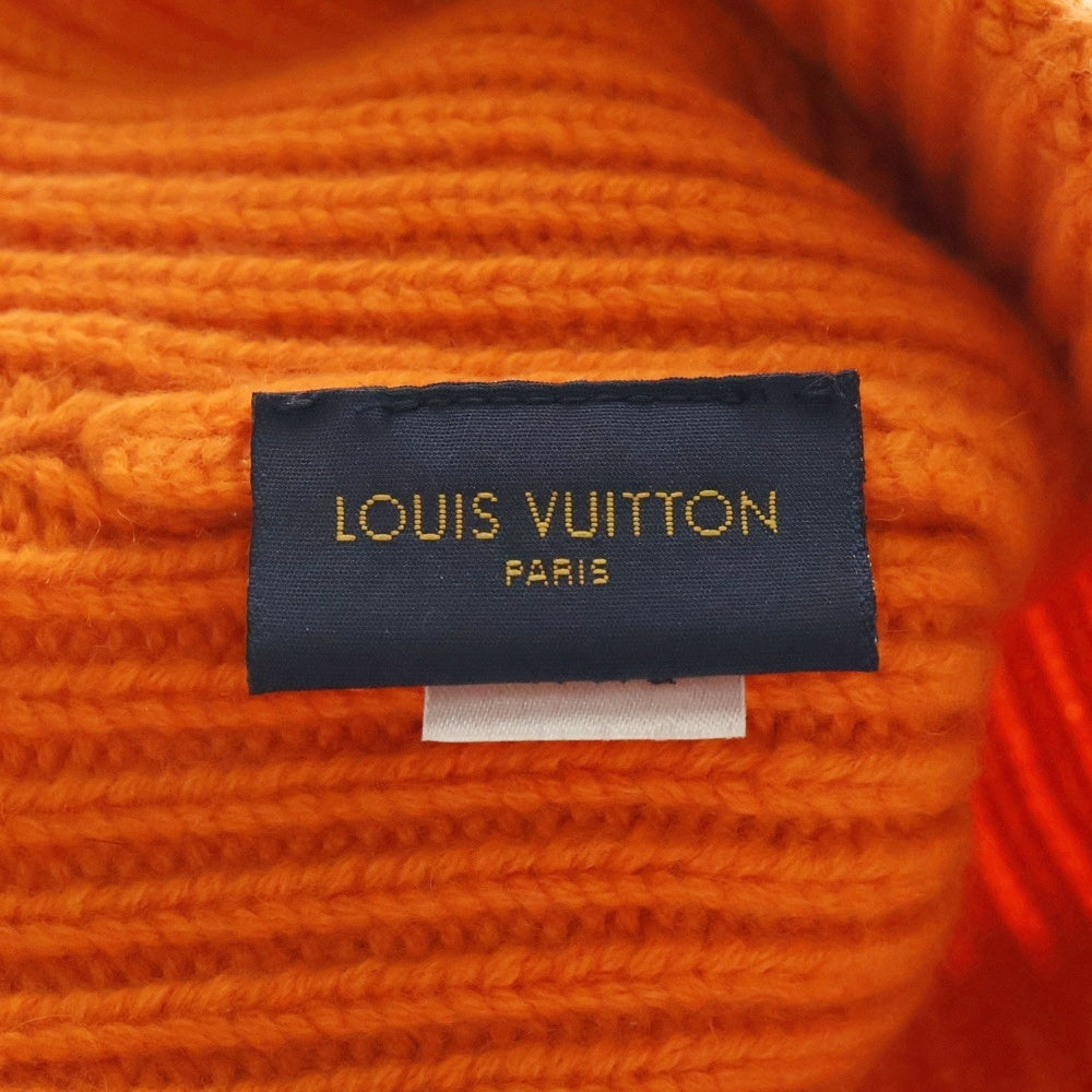 LOUIS VUITTON(ルイヴィトン) フロントLVロゴ 帽子 ビーニー MP3247 オレンジ