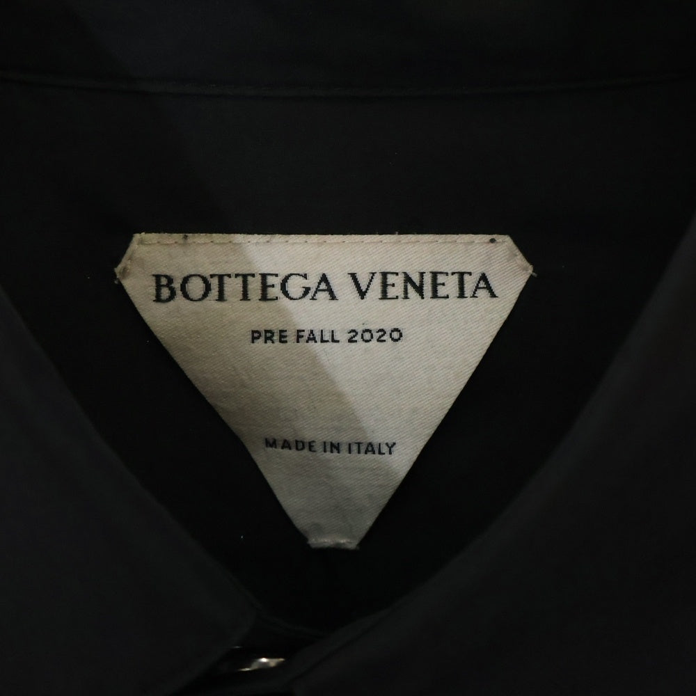 BOTTEGA VENETA(ボッテガヴェネタ) テクニカルオーバーサイズシャツコート 629336 VKT00 ブラック