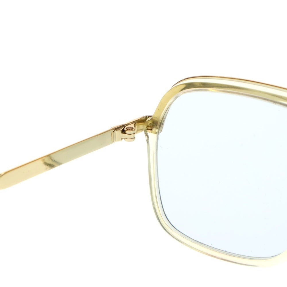 GUCCI(グッチ) クリアフレーム サングラス 眼鏡 GG0200S-004 イエロー