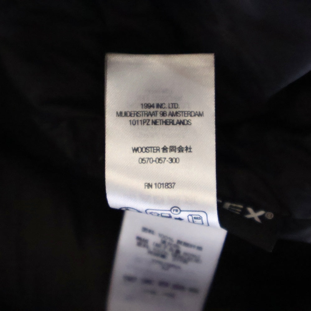 SUPREME(シュプリーム) 24SS ×PERTEX Micro Down Half Zip Hooded Pullover マイクロダウン ハーフジップ ジャケット ブラック