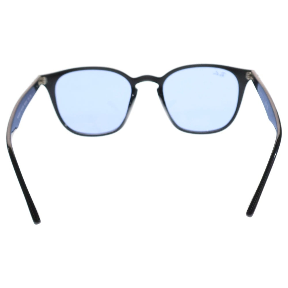 Ray Ban(レイバン) サイドロゴ ウェリントン サングラス ブルーレンズ RB4258-F 601/80 ブラック