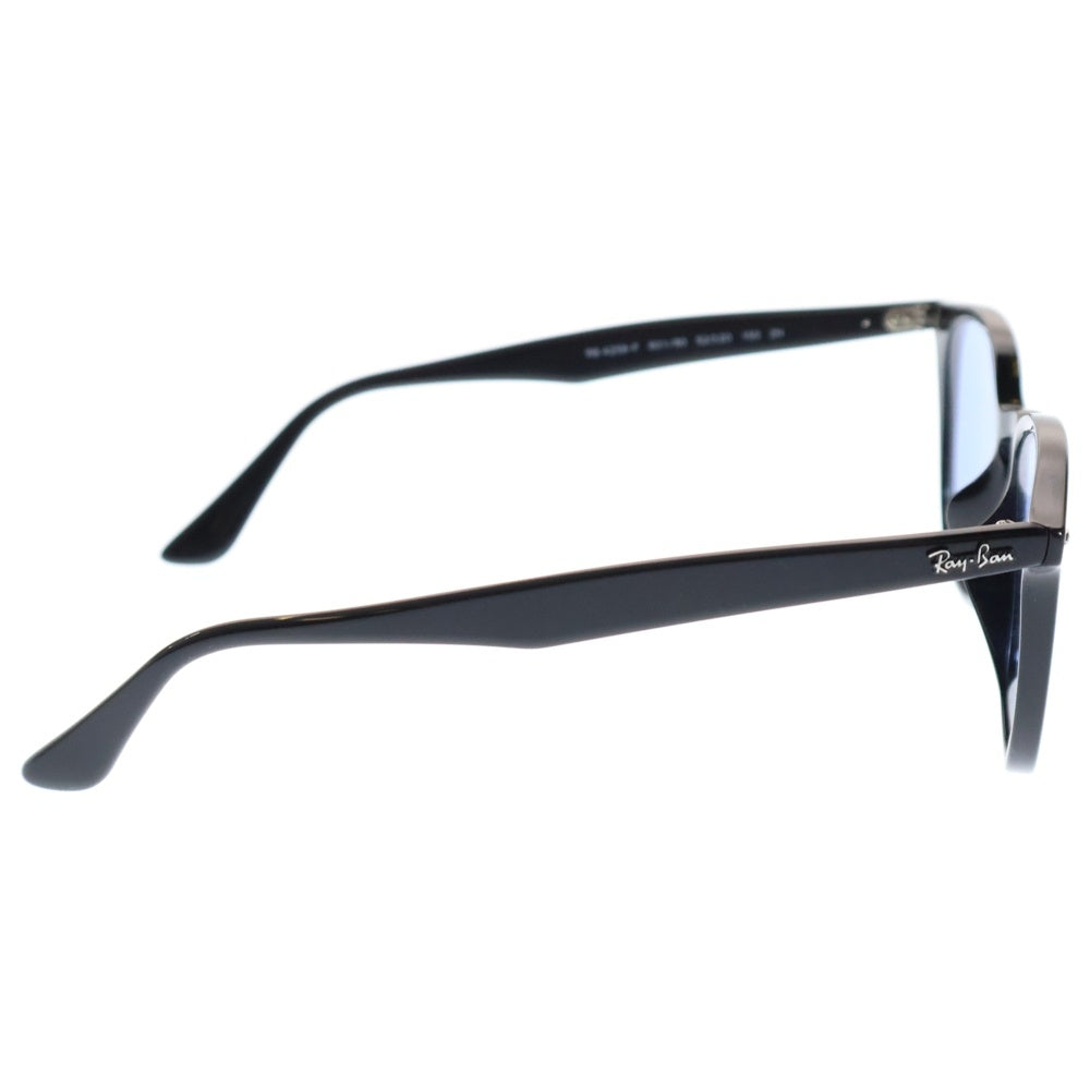 Ray Ban(レイバン) サイドロゴ ウェリントン サングラス ブルーレンズ RB4258-F 601/80 ブラック