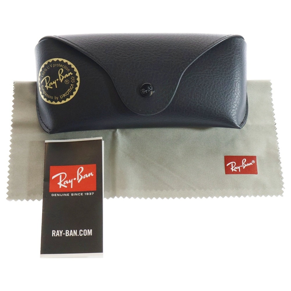 Ray Ban(レイバン) サイドロゴ ウェリントン サングラス ブルーレンズ RB4258-F 601/19 ブラック