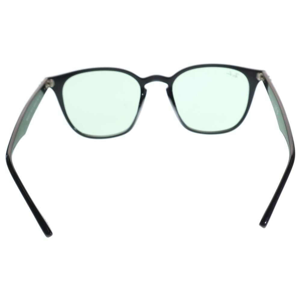 Ray Ban(レイバン) サイドロゴ ウェリントン サングラス グリーンレンズ RB4258-F 601/12 ブラック