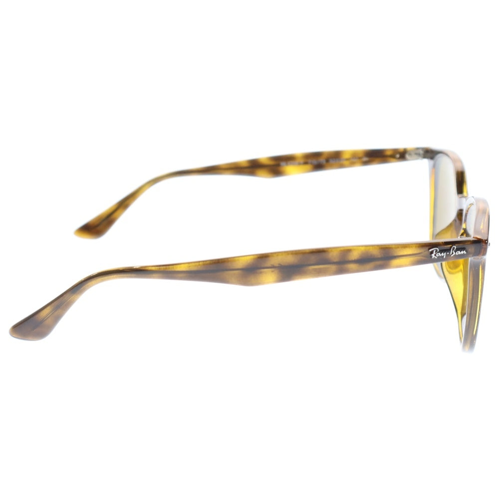 Ray Ban(レイバン) サイドロゴ ウェリントン サングラス グリーンレンズ RB4258-F 710/73 ブラウン