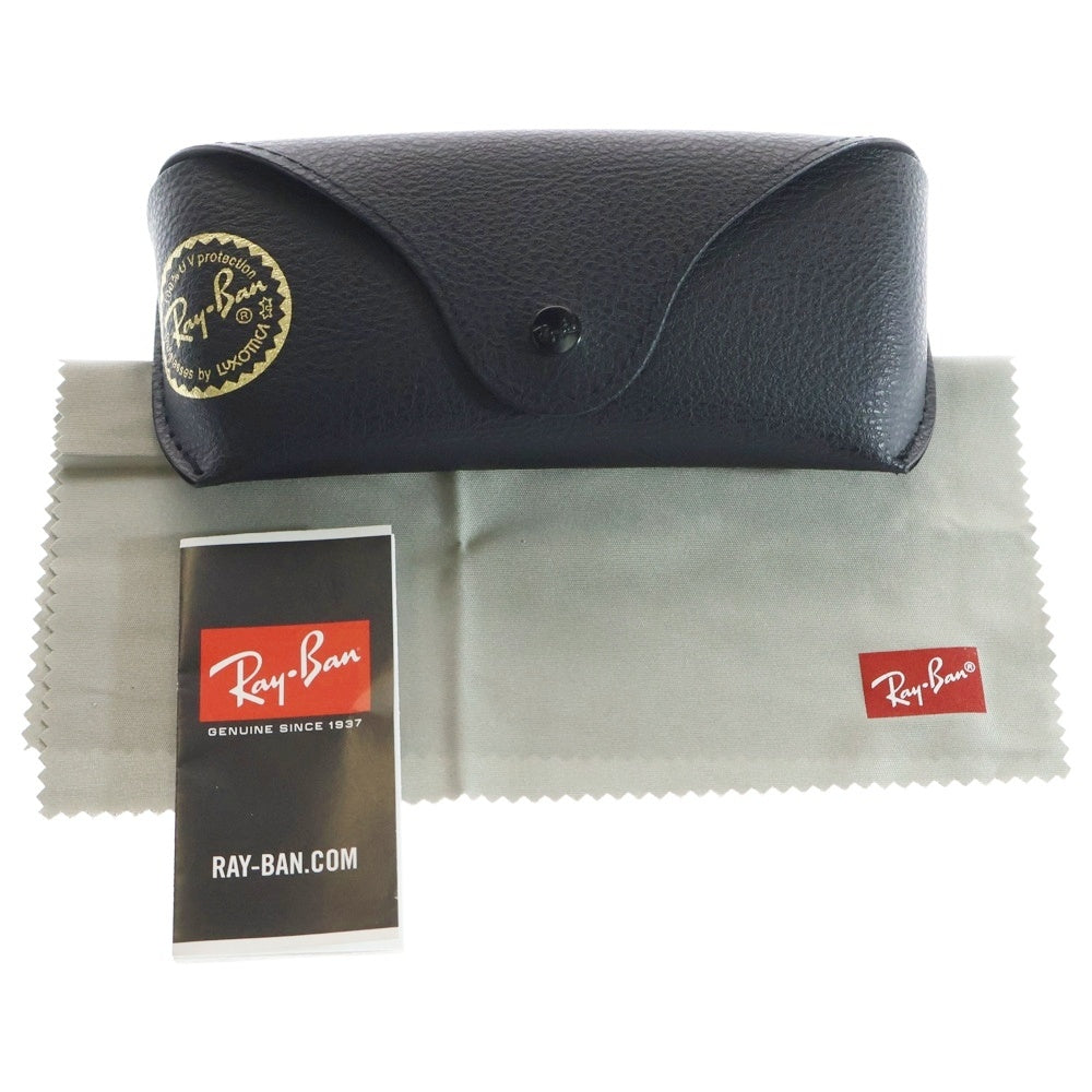 Ray Ban(レイバン) サイドロゴ ウェリントン サングラス グリーンレンズ RB4258-F 710/73 ブラウン