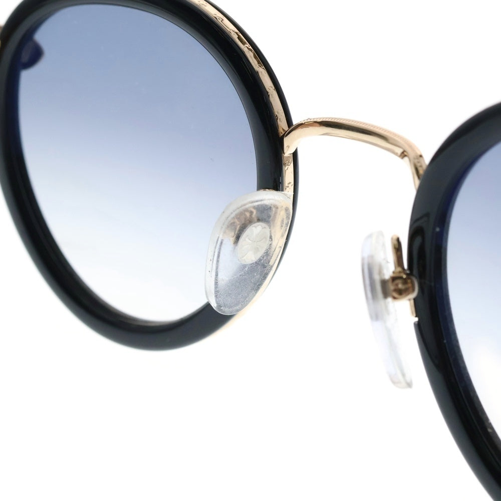 CHROME HEARTS(クロムハーツ) BO'JMIR I フローラルクロステンプル サングラス ブラック/ゴールド