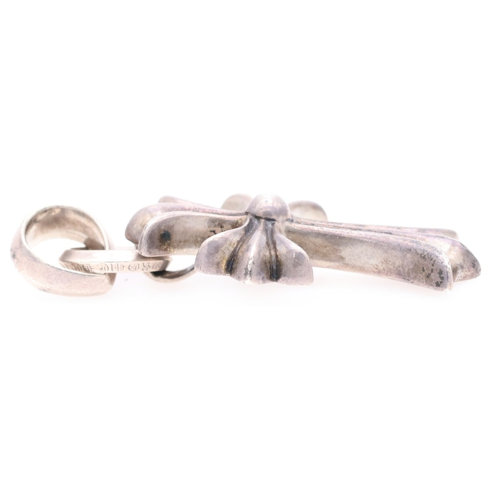 CHROME HEARTS(クロムハーツ) CH CRS SML W/BALE Wベイル スモールCHクロス ペンダントトップ シルバー BCA218