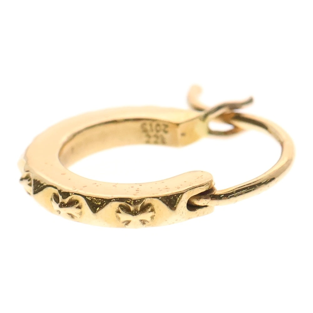 CHROME HEARTS(クロムハーツ) 22K HOOP TFP PNK PLS フープ トゥルーファッキンパンク プラスパンク ピアス ゴールド