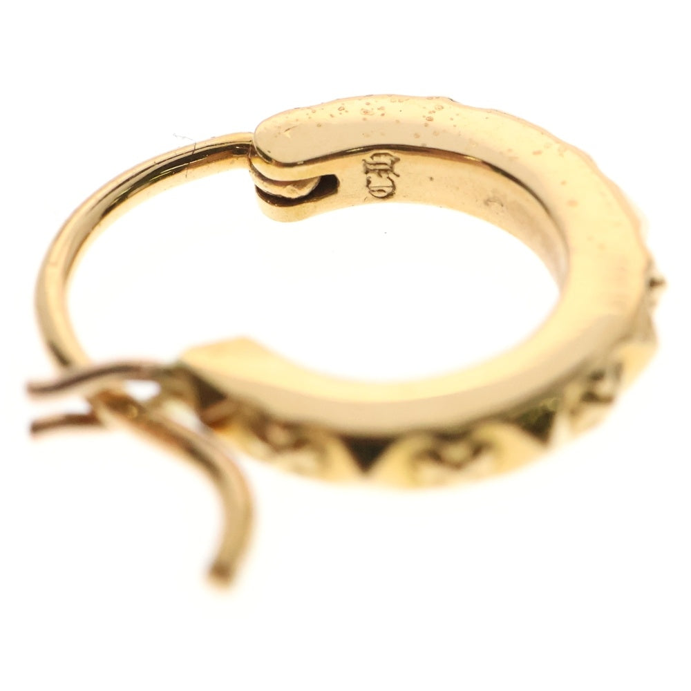 CHROME HEARTS(クロムハーツ) 22K HOOP TFP PNK PLS フープ トゥルーファッキンパンク プラスパンク ピアス ゴールド