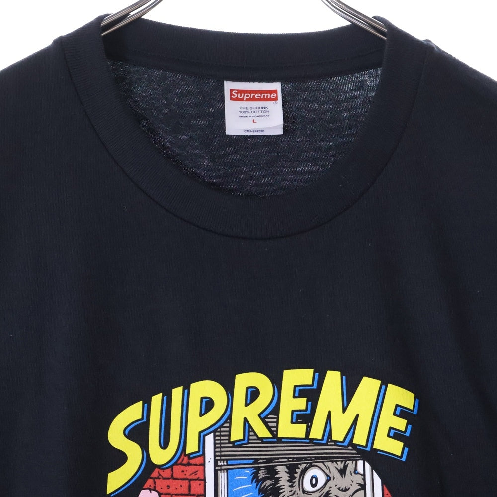 SUPREME(シュプリーム) 25SS Bedroom Tee ベッドルーム 半袖カットソーTシャツ ブラック