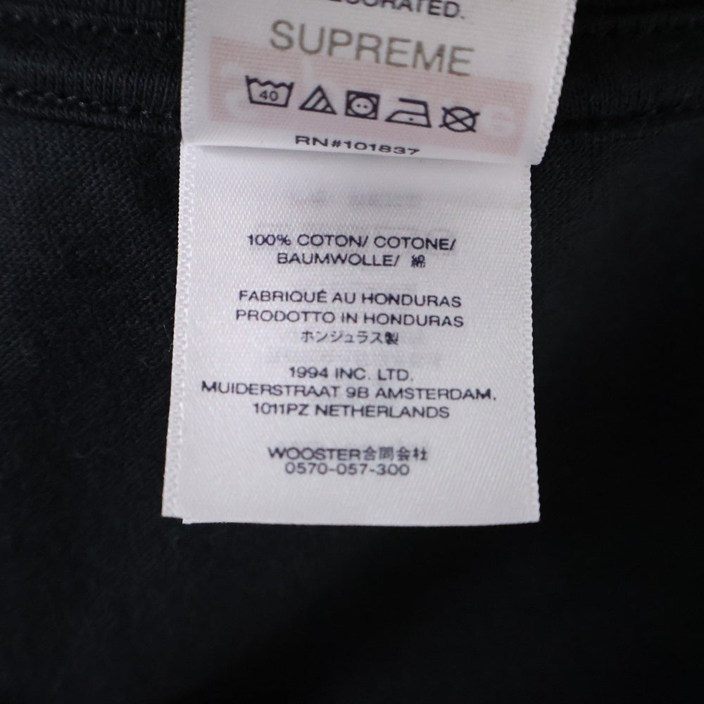 SUPREME(シュプリーム) 25SS Bedroom Tee ベッドルーム 半袖カットソーTシャツ ブラック