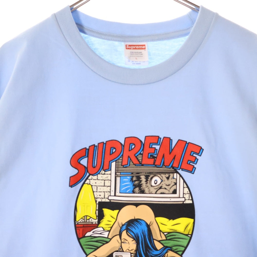 SUPREME(シュプリーム) 25SS Bedroom Tee ベッドルーム 半袖カットソーTシャツ ブルー