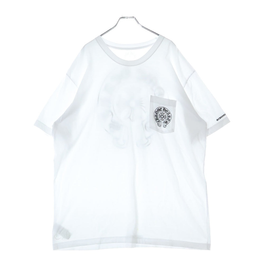 CHROME HEARTS(クロムハーツ) HORSESHOE S/S TEE ホースシューロゴ 半袖Tシャツ カットソー ホワイト