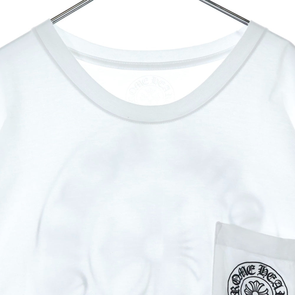 CHROME HEARTS(クロムハーツ) HORSESHOE S/S TEE ホースシューロゴ 半袖Tシャツ カットソー ホワイト
